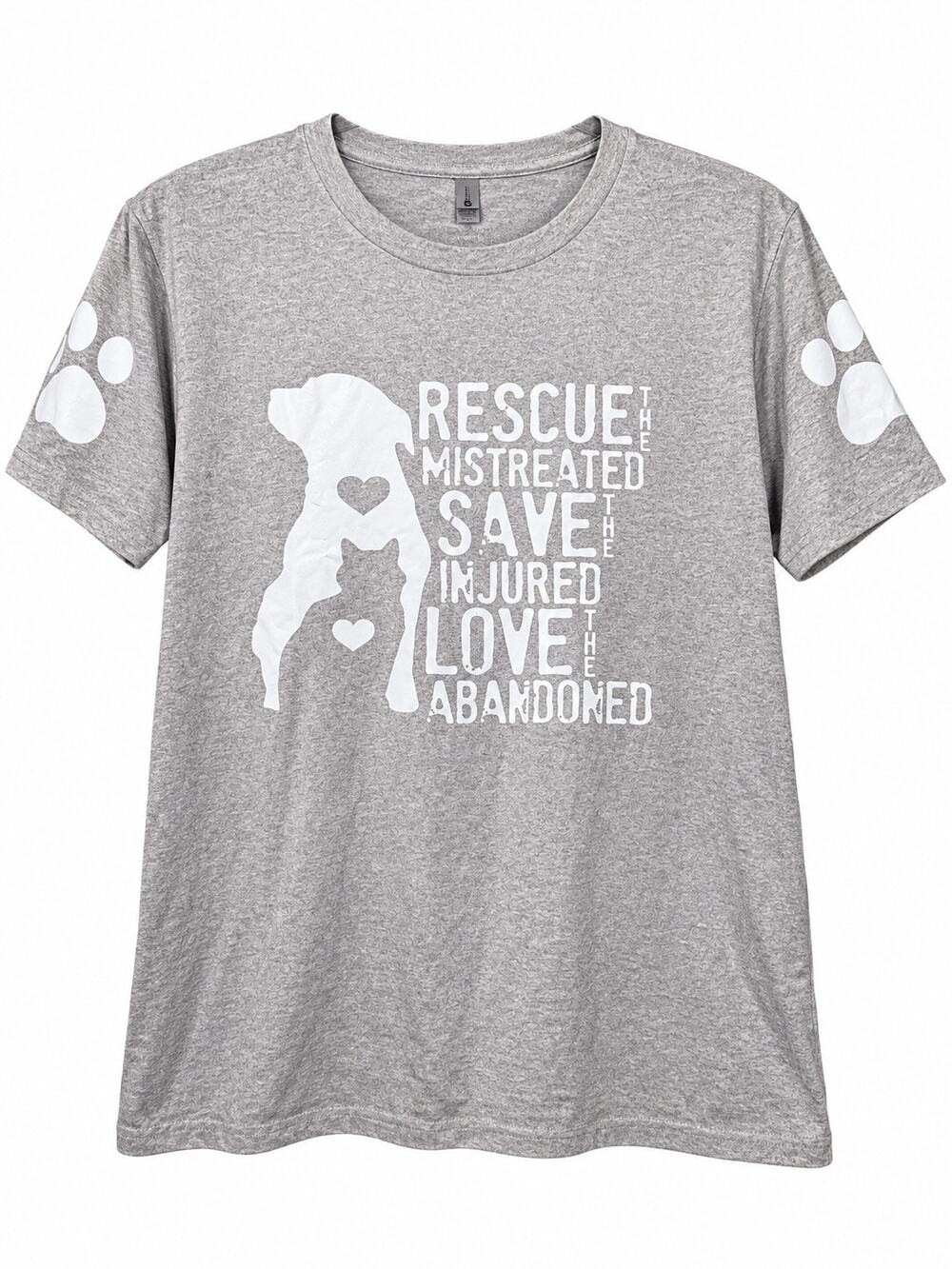 Cat Dog Graphic Tee Y2K Indie Animal Lover Shirt Fur Babies Rescue
